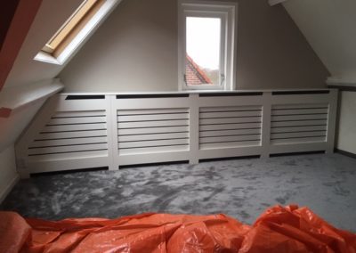 Radiatorombouw strak