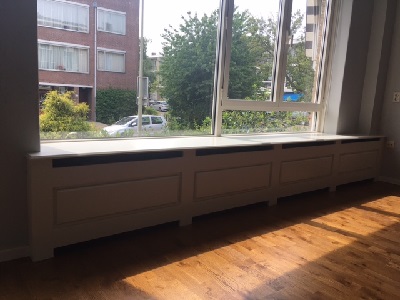 Radiatorombouw facet schuin Den Haag