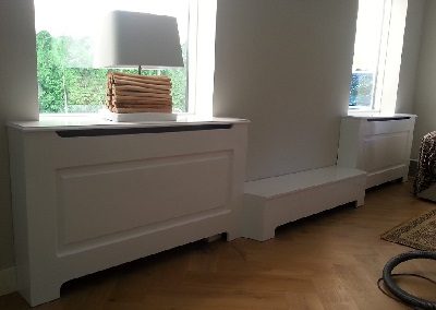 Radiatorombouw facet zitbank