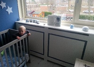 Radiatorombouw kinderkamer