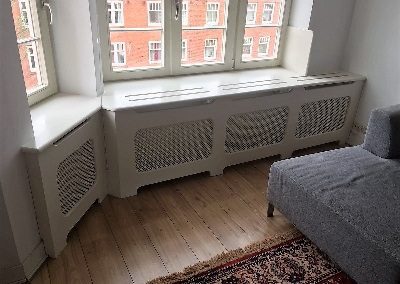 Radiatorombouw rond groot