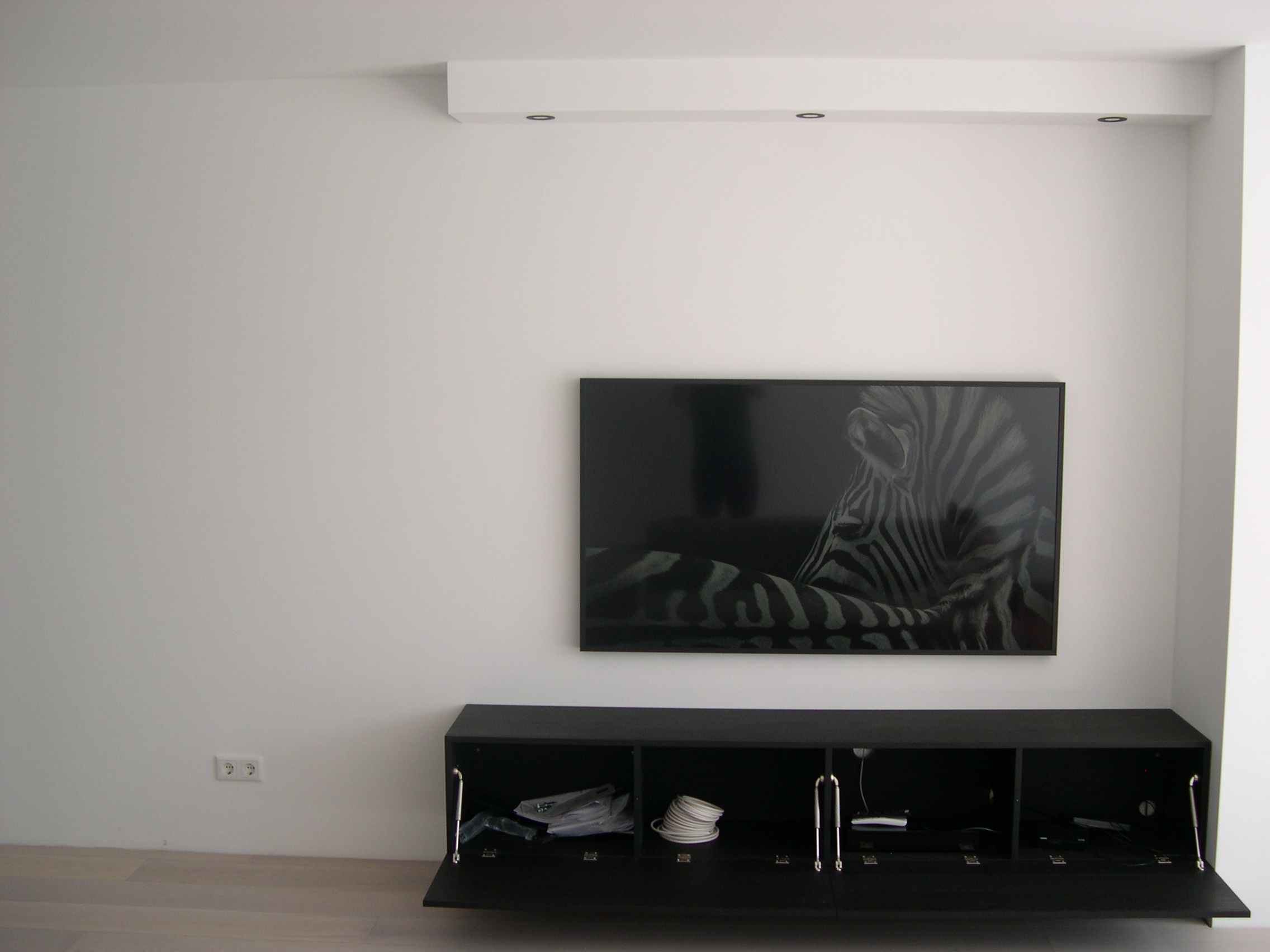 Zwevend TV meubel