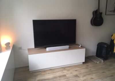 TV meubel met eiken blad