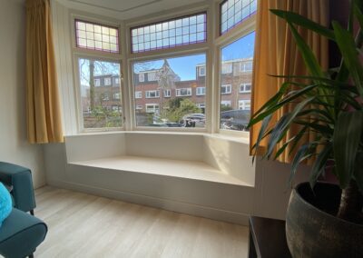 Erkerbank met klep
