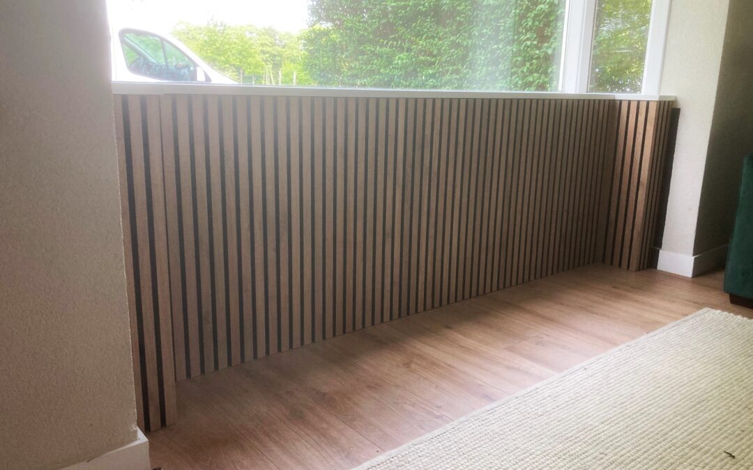 radiatorombouw lattenwand