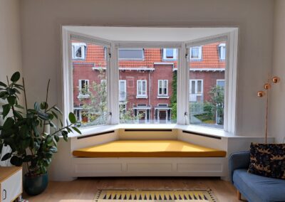 erkerbank met panelen