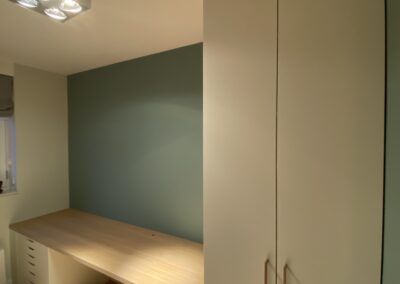 Bureau met kast